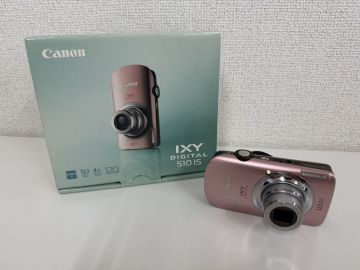 ▲営AD337-60　Canon IXY DIGITAL 510IS キャノン イクシーデジタル コンパクトデジタルカメラ / PC1356 / ピンク / 動作確認済み