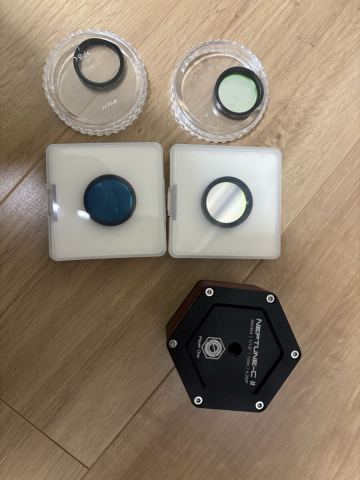 （美品）NEPTUNE C-2 天体カメラ　フィルター4枚付