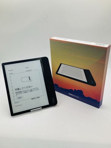 ◯ kobo forma Rakutenkobo 電子書籍リーダー 楽天 電子書籍 端末機器 周辺機器 家庭用品 業務用品 箱付 充電コード無 通電確認済 