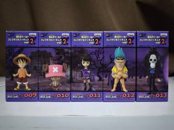 ワンピースワールドコレクタブルフィギュア　VOL.2　ルフィ他