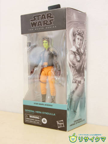 【中古】M▽未開封 ハズブロ スターウォーズ アソーカ ブラックシリーズ ジェネラル・ヘラ・シンドゥーラ フィギュア フィギア (39525)