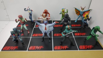 仮面ライダー　ショッカー怪人色々セット　ガレージキット完成品　12体