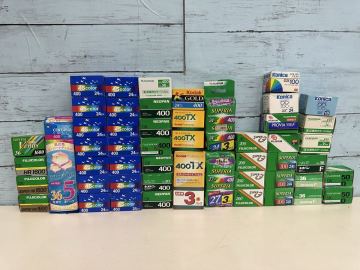 未使用未開封保管品　FUJICOLOR/FUJIFILM/Kodakなど　フィルム 計６１点 まとめ売り 使用期限切れ 現状品(80s) 