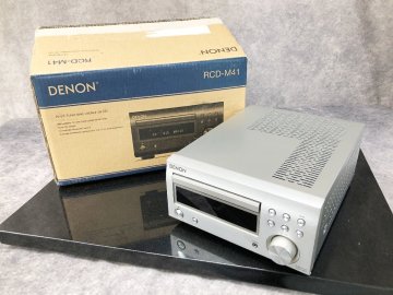 【 J 】 K1999 DENON RCD-M41 デノン CDレシーバー 【元箱付き】 043934