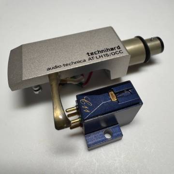 希少品 動作良好 SAEC サエク MCカートリッジ C11＋audio-technica オーディオテクニカ ヘッドシェル AT-LH15/OCC付き
