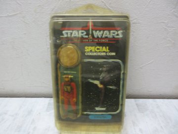 1円 未開封 Kenner STAR WARS スターウォーズ B-Wing Pilot Figure コイン付 フィギュア SPECIAL COLLECTORS COIN ケナー 【星見】