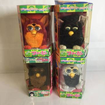 a-558 当時物 おしゃべり天才ペット! ファービー 4点セット TOMY トミー