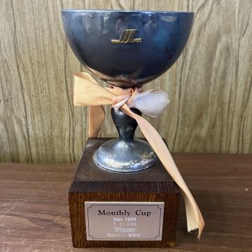 silver 970 優勝トロフィー 銀製 シルバー 贈呈品 ゴルフ 銀製品 SILVER 優勝カップ 総重量 420g