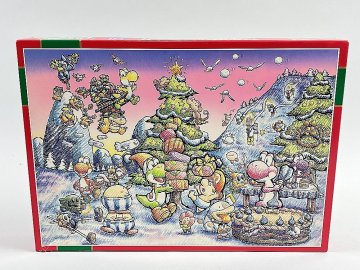 ★※ジャンク セントラルホビー スーパーマリオ ヨッシーアイランド クリスマス 500ピース 51&times;73.5cm ジグソーパズル 14-517