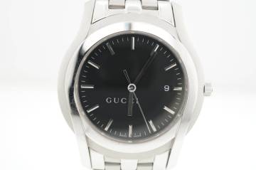 良品♪【B11/20-Y AC71】★GUCCI/グッチ 5500XL メンズ腕時計 電池交換済み稼働品★