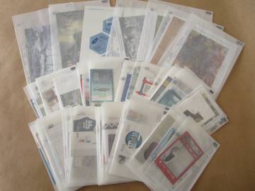 ★アイスランド　未使用　約140枚　小型7シート★