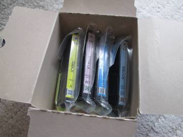 【訳あり】EPSON純正インクカートリッジ4色　とうもろこし　ライトシアン、シアン、イエロー、ライトマゼンダ　※６色セットではありません