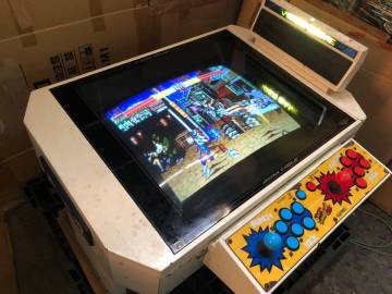 ☆　ラスト　激レア　昭和レトロ　テーブル筐体　セガ　エアロテーブル　スト２ターボ付き　☆