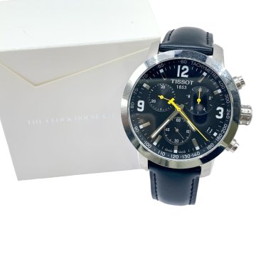 TISSOT　ティソ　時計　腕時計　クロノグラフ　T055417A　クオーツ　動作未確認　箱付き　ジャンク品　60サイズ　蘇さ(NKY142)
