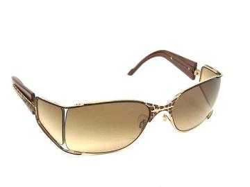 1円 ■美品■ CAZAL カザール サングラス 眼鏡 めがね レディース ブロンズ系&times;ブラック系 FQ4470