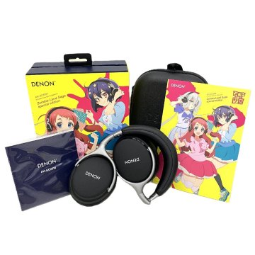 k0975　DENON デノン AH-GC25W ヘッドホン ゾンビランドサガ ノイズキャンセリング ワイヤレス 簡易動作確認済(6)