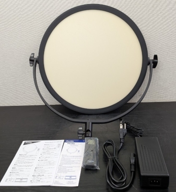 Phottix/フォティックス Nuada R4 ll 薄型円形LEDライト 一式セット