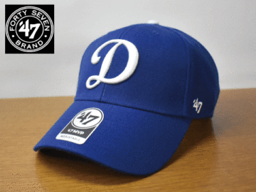 A782《未使用品》47 BRAND 47ブランド【フリーサイズ】MLB LA DODGERS ドジャース 野球帽 帽子 キャップ USモデル