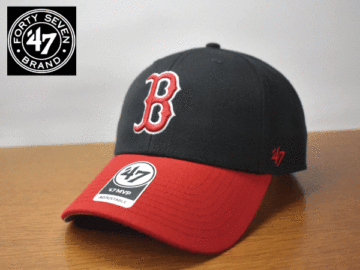 A777《未使用品》47 BRAND 47ブランド【フリーサイズ】MLB BOSTON RED SOX レッドソックス 野球帽 帽子 キャップ USモデル
