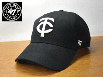 A760《未使用品》47 BRAND 47ブランド【フリーサイズ】MLB MINNESOTA TWINS ツインズ 野球帽 帽子 キャップ USモデル