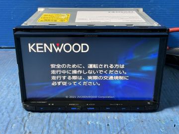 ケンウッド　彩速ナビ　MDV-D308BT　地図データ2020年版　ワンセグ/CD/DVD/SD/USB/Bluetooth　動作確認OK　　　116-7