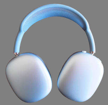 AirPods Max （USB-C）（ブルー）☆使用時間 1時間