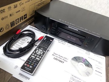 3R6828■marantz UD7007 ブルーレイ/スーパーオーディオCDプレーヤー リモコン・説明書・元箱付属 マランツ■