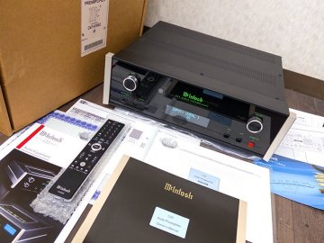 3R6864■メンテ済■McIntosh C47 プリアンプ リモコン・説明書・箱付 エレクトリ正規品 マッキントッシュ■