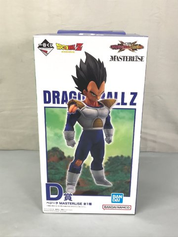 【未開封品】BANDAI　一番くじ　ドラゴンボール VSオムニバスCROSS　D賞 ベジータ　フィギュア　MASTERLISE（21626011501321RT）