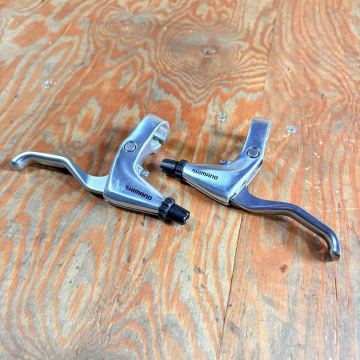 SHIMANO BL-R780 ブレーキレバー ポリッシュ仕上 シマノ 22.2 フラットバー ミニベロ クロスバイク