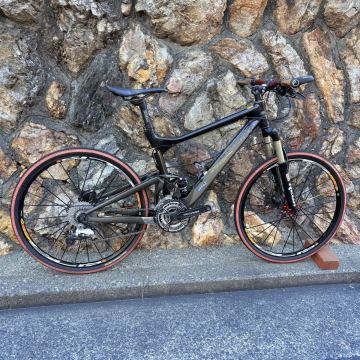 GIANT trance ADVANCED 26インチ フルカーボン フルサス カスタム MAVIC / ROCK SHOX REBA / FOX / SHIMANO XT / HAYES / RACE FACE