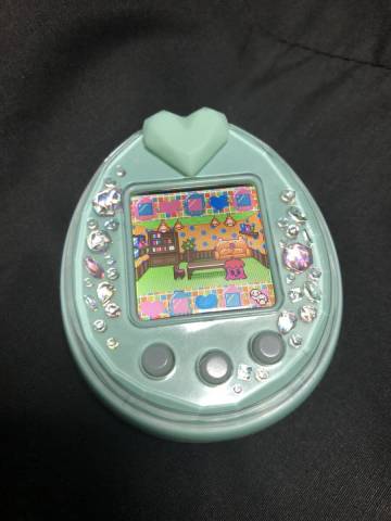 ●○バンダイ　たまごっちピース　Tamagotchi P's　グリーン　希少　動作確認済み　たまごっちぴーす○●