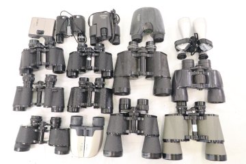 【15点】双眼鏡 まとめ売り 望遠鏡 Vixen 7&times;50 FIELD 7.1&deg;/MINOLTA 6&times;16/NIKON/PENTAX 等 6385-Y