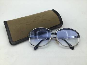 M6085　Yves Saint Laurent イブサンローラン サングラス Y-833 SB レンズ傷有 アイウェア ケース付き
