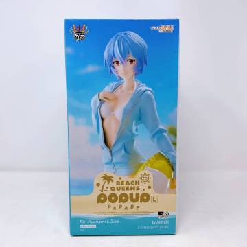 【1円スタート！】フィギュア グッドスマイルカンパニー POP UP PARADE BEACH QUEENS 綾波レイ L size 未開封品 / 法BTK924100-佐80