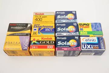 252■売り切り■未使用 未開封 期限切れ 135 フィルム 10本まとめて(36枚撮り 6本/ 24枚撮り 4本)■Kodakコダック等■現状品■