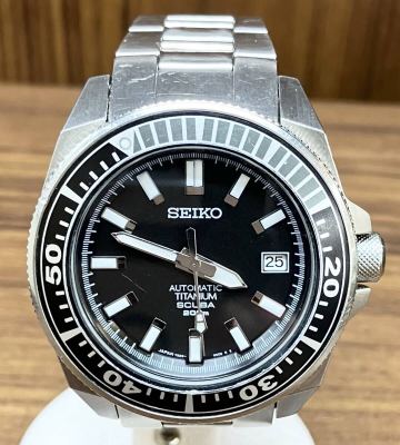 SEIKO セイコー　サムライ　チタン ダイバー 自動巻き プロスペックス　7S25-00D0