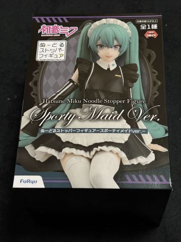 初音ミク ぬーどるストッパーフィギュア スポーティメイドver.