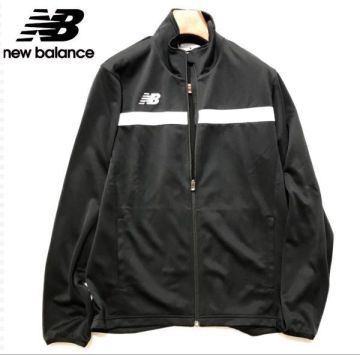 ◆J451新品【メンズL】黒　ゴルフにオススメ ニューバランス（new balance）ウォーム フルジップ ジャケット