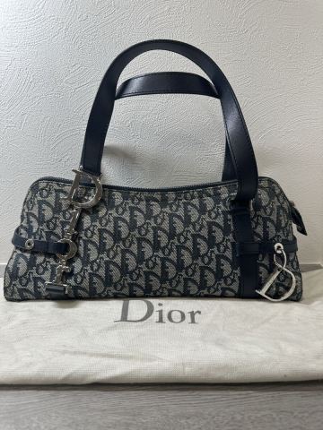 クリスチャンディオール Christian Dior ディオール ハンドバッグ トロッター キャンバス