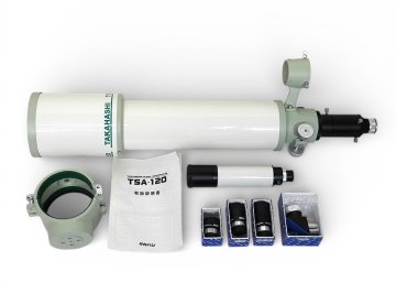 緑屋Re■ タカハシ 高橋製作所 望遠鏡 TSA-120 鏡筒 ファインダー セット　　2/mor/1-192/27-5#160　