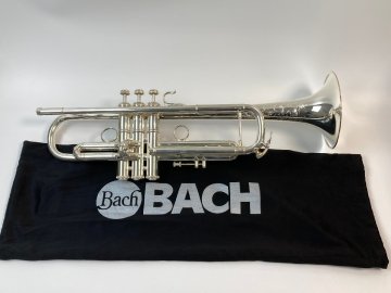 【9-7-6552】BACH トランペット Stradivarius Model 43B バック ストラディバリウス シルバーカラー
