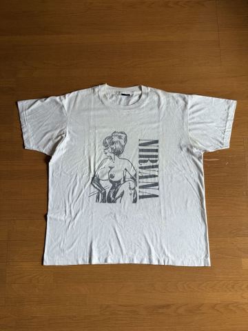 激レア90s Nirvana tシャツ 半袖Tシャツ ニルヴァーナヴィンテージサイズXL