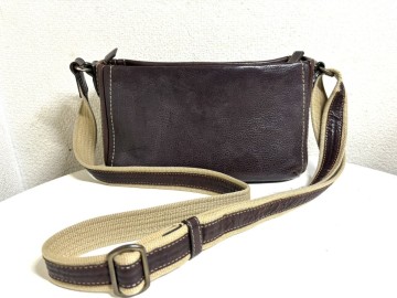 土屋鞄製造所 ツチヤカバン レザー ショルダーバッグ ブラウン系 保存袋