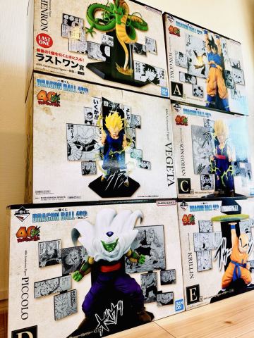 一番くじ DRAGON BALL 40th ～其之二～ ラストワン賞A賞B賞C賞D賞E賞コンプ 神龍 孫悟空 ベジータ 孫悟飯 ピッコロ クリリン フィギュア