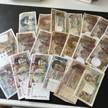 ③世界外国の紙幣【フランス　】　まとめて　★8