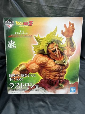 1円スタート 【美品】ラストワン賞 伝説の超サイヤ人ブロリー フィギュア 一番くじ ドラゴンボール HISTORY OF THE FILM 一番くじ