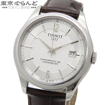 101843839 1円 ティソ TISSOT バラード オートマティック T108.408.16.037.00 SS パワーマティック 80 クロノメーター 腕時計 メンズ AT
