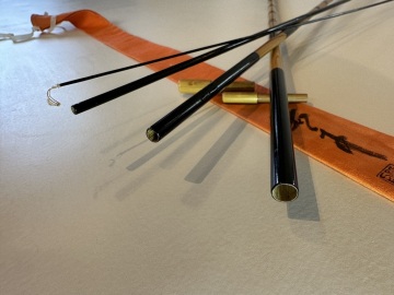 孤舟　至妙　硬式鶺鴒　志　2017年作　節巻　11尺3寸　うずら握り