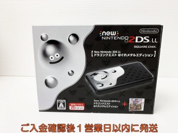 【1円】未使用品 Newニンテンドー2DSLL 本体 セット ドラゴンクエスト はぐれメタルエディション JAN-001 任天堂 ソフト欠品 E02-578rm/F3